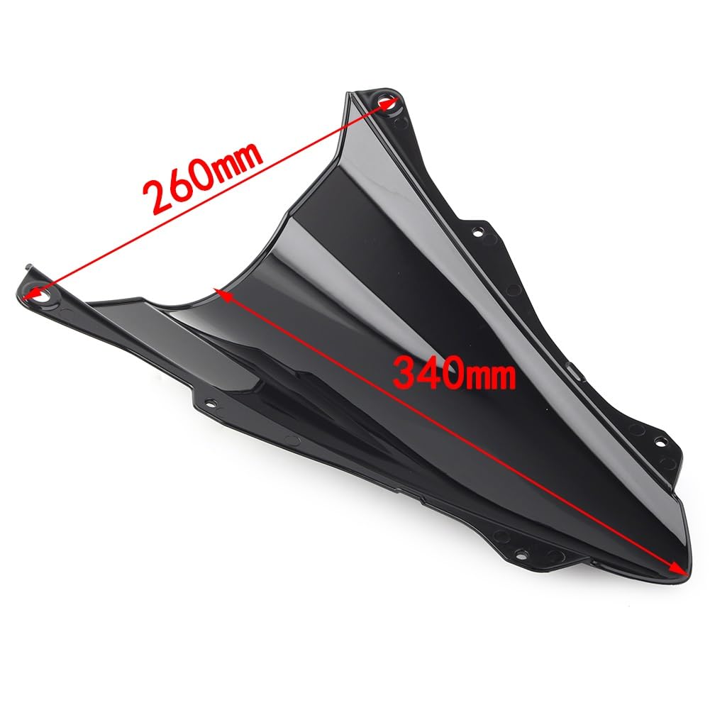 Amazon.co.jp: オートバイスフロントガラス ダブルバブル ABS